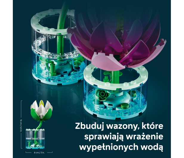 LEGO BOTANICALS 11511 Lilie lodne - 1529719 - zdjęcie 7